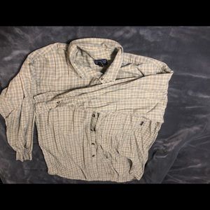 Patagonia Men’s XL LS button down shirt